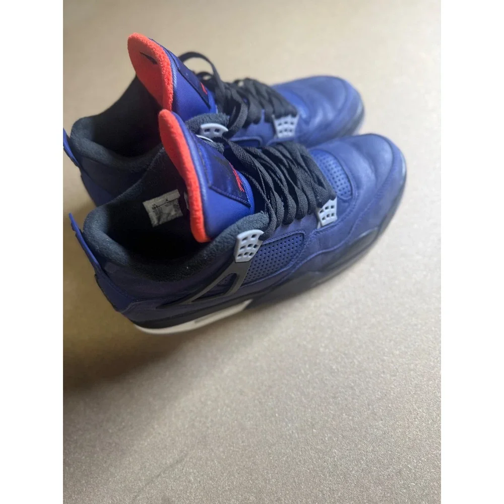 Jordan 4 Retro Winterized Loyal Blue Mens Sneakers CQ9597-401 Size‎ 10.5